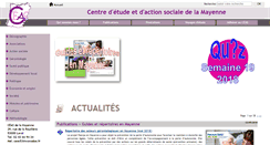 Desktop Screenshot of ceas53.org